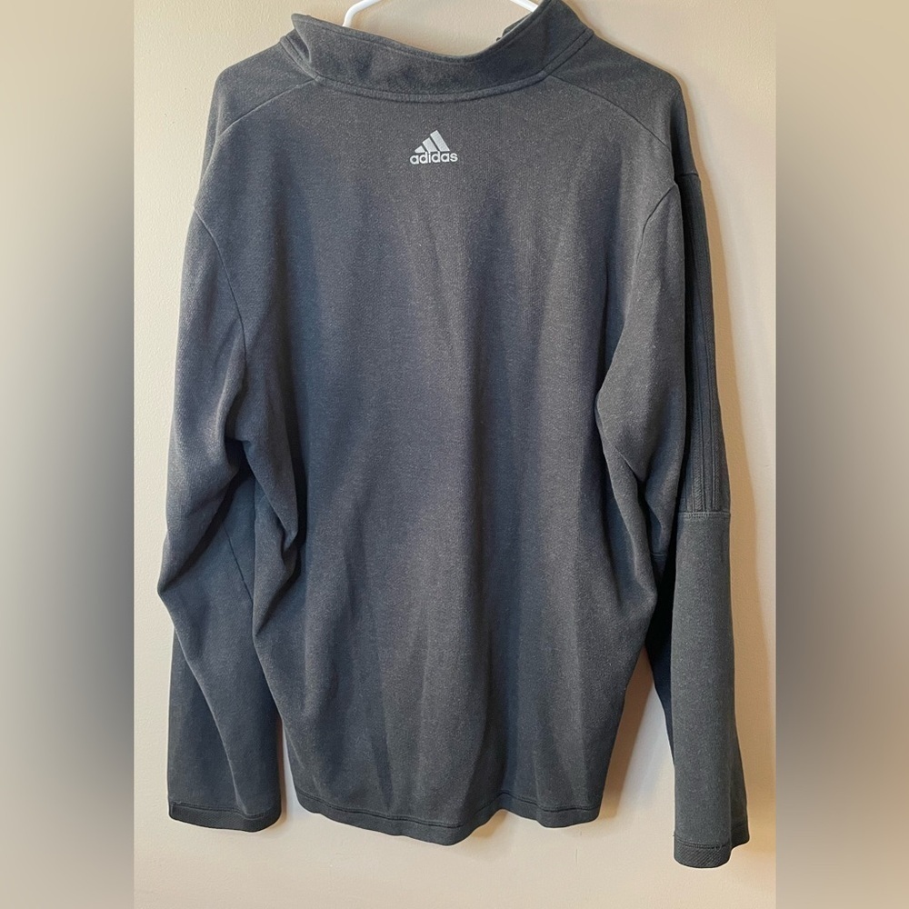 Adidas Men’s Lightweight Quarter Zip Pullover Size L - Picture 4 of 4